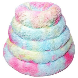 Actiaspet Fluffy Pet Bed Donut Rainbow Xs - thumbnail 2
