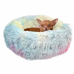 Actiaspet Fluffy Pet Bed Donut Rainbow Xs - thumbnail 3
