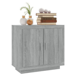 Vidaxl Sideboard Grey Sonoma 80X40X75 Cm Engineered Wood - thumbnail 4
