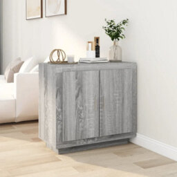 Vidaxl Sideboard Grey Sonoma 80X40X75 Cm Engineered Wood - thumbnail 2