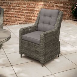 GoodHome Emali Brown Rattan Effect 4 Seater Dining Set - thumbnail 7