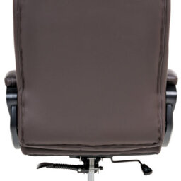 Beliani Executive Chair Proud Faux Leather Dark Brown - thumbnail 8