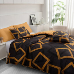Lazzaro Ziggy King Duvet Cover Set Luxury Microfiber Lightweight Durable Ultrasoft Duvet Cover With Zipper Closure - thumbnail 3