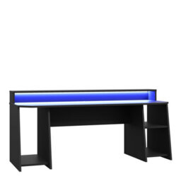 Furniture To Go Loadout Wide Black Gaming Desk With Colour Changing Led - thumbnail 2