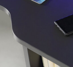 Furniture To Go Loadout Wide Black Gaming Desk With Colour Changing Led - thumbnail 6