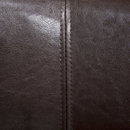 Beliani Armchair Borwick Faux Leather Dark Brown - thumbnail 8