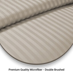 Pamposh Luxury Pack Of 2 Reversible King Size Duvet Cover Sets With Zipper Fastening, Corner Ties & Matching Pillowcase Soft Microfiber - thumbnail 3