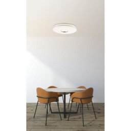Luminosa Lighting Luminosa Rena Integrated Led Semi Flush Ceiling Light White Led Dimmable 3000-6500K Remote Control Timer - thumbnail 8