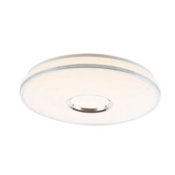 Luminosa Lighting Luminosa Rena Integrated Led Semi Flush Ceiling Light White Led Dimmable 3000-6500K Remote Control Timer - thumbnail 4