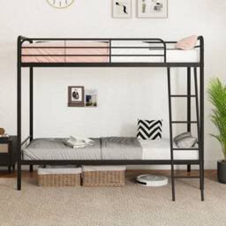 Single Over Single Bunk Bed Metal Bunk Bed - thumbnail 5