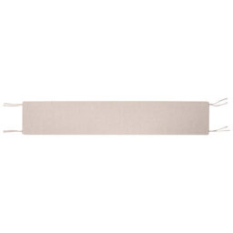 Beliani Garden Bench With Cushion Monsano 170 Cm Eucalyptus Wood Beige - thumbnail 6