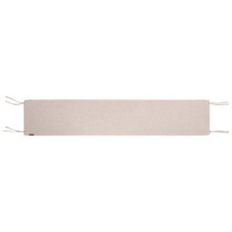 Beliani Garden Bench With Cushion Monsano 170 Cm Eucalyptus Wood Beige - thumbnail 7