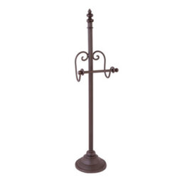 Dibor Vintage Style Ornate Scrolled Antique Toilet Paper Holder Freestanding Bathroom Toilet Roll Holder - thumbnail 2