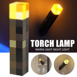 Kids Led Torch Wall Lamp Bedroom Night Light Decorative Gift - thumbnail 1