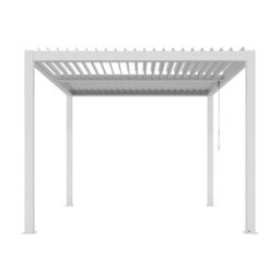 Agadon Aluminiun Pergola 300 X 300 Cm White With Professional Installation Service - thumbnail 3