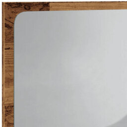 Berkfield Bathroom Mirror With Led Light Artisan Oak 60X8.5X38 Cm - thumbnail 9