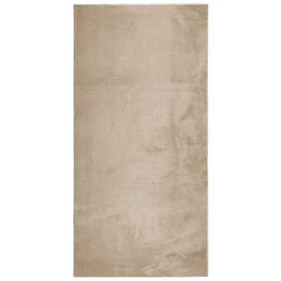 Berkfield Modern Rug Huarte Short Pile Soft And Washable Sand 100X200 Cm
