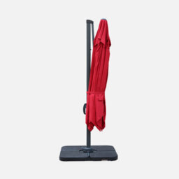 Sweeek. 3X3M Square Cantilever Parasol Falgos Red 298X298X260 Cm - thumbnail 6