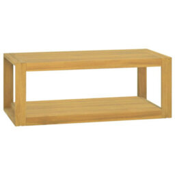 Berkfield Wall-Mounted Bathroom Cabinet 90X45X35 Cm Solid Wood Teak