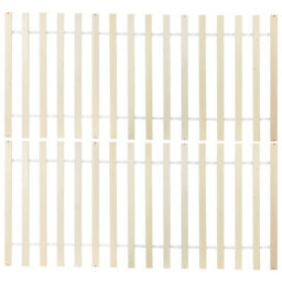 Beliani Light Pine Double Bed Frame 4Ft6 - Slatted Base, Modern Industrial Design - thumbnail 7