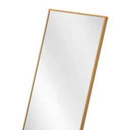 Living And Home Modern Home Bedroom Gold Wall Mounted Full Length Mirror 30Cm W X 120Cm H - thumbnail 7
