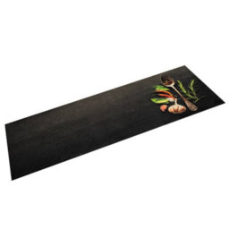 Berkfield Kitchen Rug Washable Spices 45X150 Cm Velvet - thumbnail 1