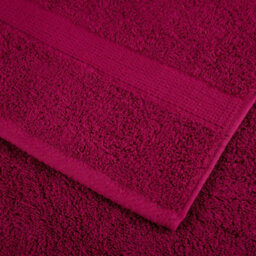 Berkfield Premium Towels Solund 10Pcs Bordeaux 100X200Cm 600Gsm - thumbnail 6