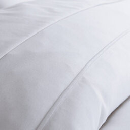 Bianca Fine Linens Bianca Bedding Luxury 800 Thread Count Cotton Sateen Duvet Cover Set With Pillowcases White - thumbnail 3