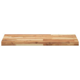 Berkfield Bathroom Vanity Top Oil Finished 160X40X4 Cm Solid Wood Acacia - thumbnail 3