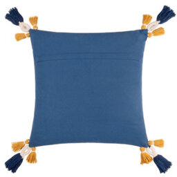 Wylder Regal Leopard Embroidered Velvet Cushion Cover - thumbnail 2
