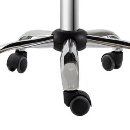 Office Chair Beauty Salon Rolling Technician Stool Chair Low Back White - thumbnail 5