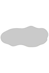 "Mirroroutlet The Lacuna Frameless Pond Wall Mirror 71"" X 32"" (180Cm X 80Cm)" - thumbnail 4