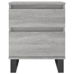 Berkfield Bedside Cabinets 2 Pcs Grey Sonoma 40X35X50 Cm Engineered Wood - thumbnail 6