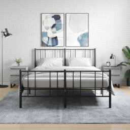 Berkfield Bedside Cabinets 2 Pcs Grey Sonoma 40X35X50 Cm Engineered Wood - thumbnail 1