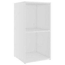 Berkfield Tv Cabinet White 72X35X36.5 Cm Engineered Wood - thumbnail 7