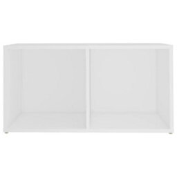 Berkfield Tv Cabinet White 72X35X36.5 Cm Engineered Wood - thumbnail 5