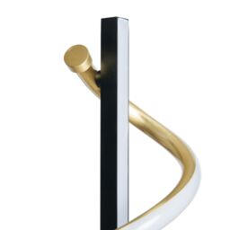 Inlight Hadston Spiral Matt Black Integrated Led Table Lamp - thumbnail 4