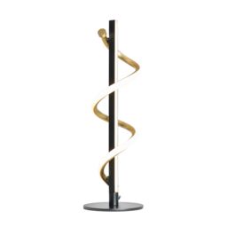Inlight Hadston Spiral Matt Black Integrated Led Table Lamp - thumbnail 2