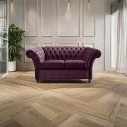 Chesterfield Beaumont 2 Seater Sofa Malta Boysenberry Purple 01 - thumbnail 3