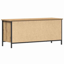 Berkfield Stylish Tv Stand - Artisan Oak Artisan Oak Engineered Wood 102 X 35 X 45 Cm - thumbnail 8