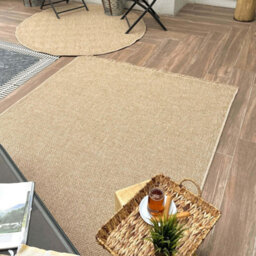 The Rugs Nature Collection Outdoor Rugs In Neutral 5200N - thumbnail 9
