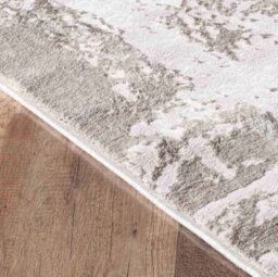 Serenity Modern Abstract Abrasion Contemporary Area Rugs Stone 80X150 Cm - thumbnail 3