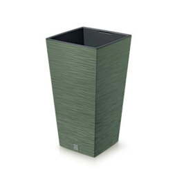 Urbn-Living Black - Furu Square Tall Planters With Insert - 66X34.5X34.5 Cm - thumbnail 7