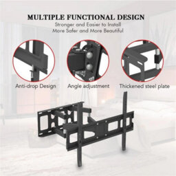 "Tv Wall Bracket Mount Swivel Tilt For 32 40 42 46 50 55 60 70"" Tvs Full Motion" - thumbnail 7