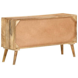 Berkfield Durable Sideboard Solid Mango Wood 120X30X60 Cm - thumbnail 6