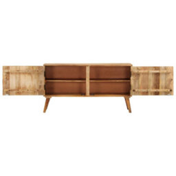 Berkfield Durable Sideboard Solid Mango Wood 120X30X60 Cm - thumbnail 5