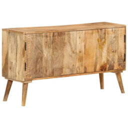 Berkfield Durable Sideboard Solid Mango Wood 120X30X60 Cm - thumbnail 2