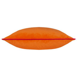 furn. Furn Meridian Velvet Feather Filled Cushion, Clementine/hot Pink, 45 X 45Cm - thumbnail 2