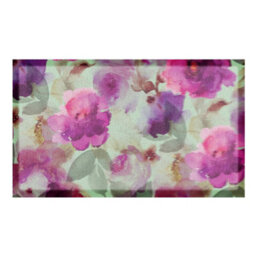 Artsy Doormats Faded Floral Indoor Outdoor Doormat (70 X 40Cm) - thumbnail 2