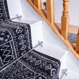 Afrikans Stair Runner - Soft & Durable Carpet Runner For Stairs & Staircases, Multiple Lengths - thumbnail 2